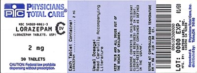 image of 2 mg package label - package label 03